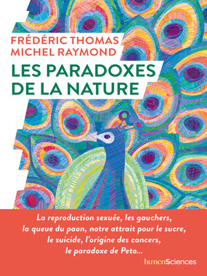 cover image of Les paradoxes de la nature